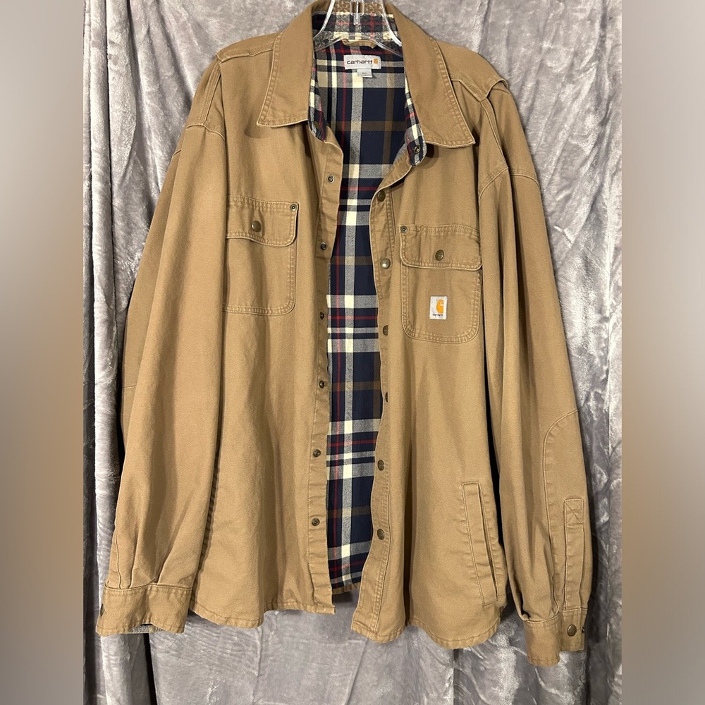 GUC Men’s Carhartt Button Front Jacket size 2XL